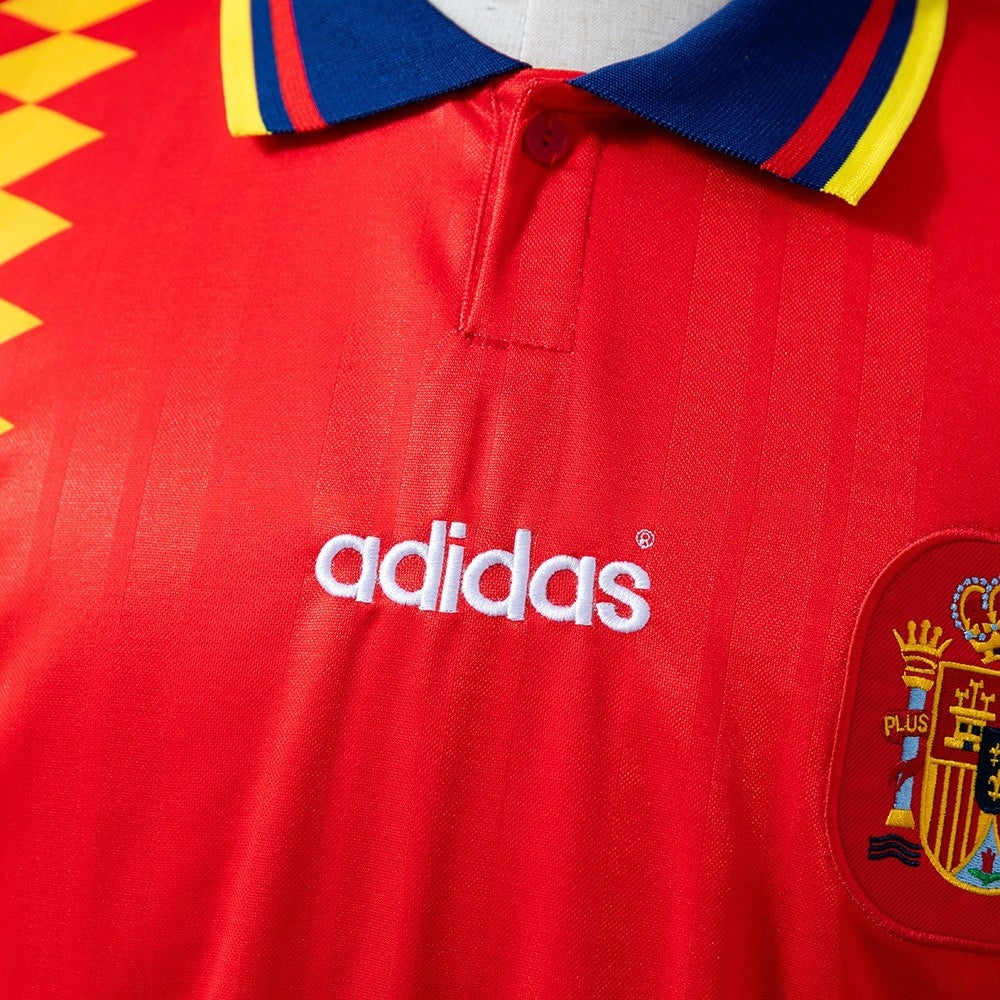 Spain Jersey 1994 Home Retro Football Kit