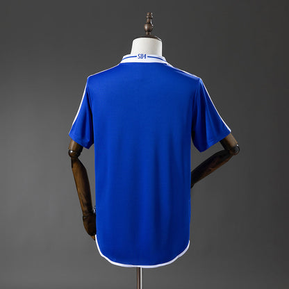 Schalke 04 Jersey 2001-02 Home Retro Football Kit