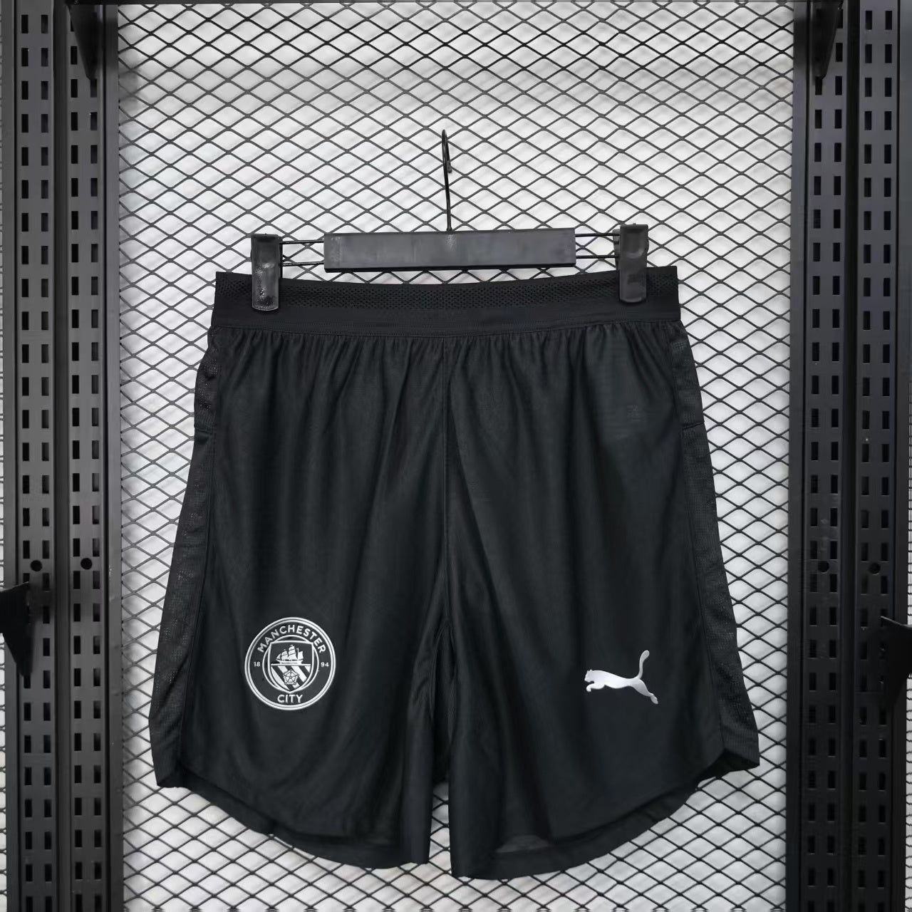 Player Version Manchester City Black Shorts 25/26 Football Kit Soccer Jersey