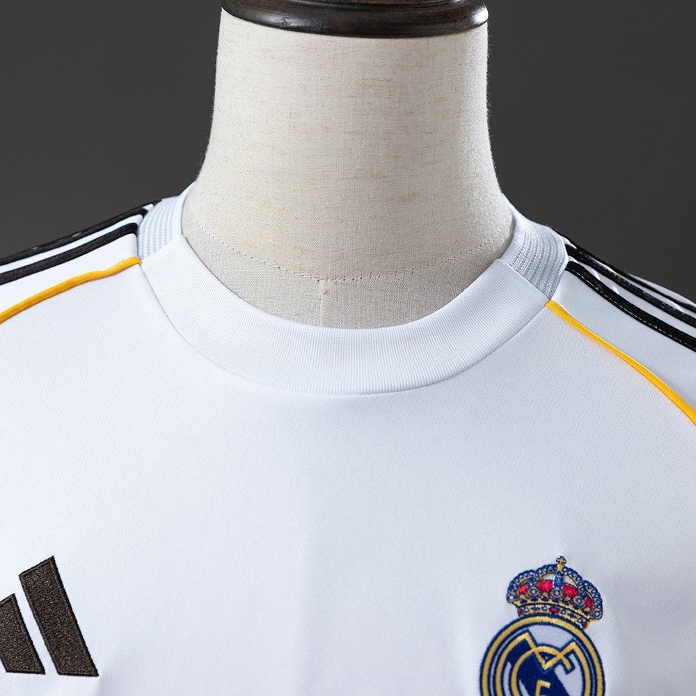 Real Madrid Jersey 25/26 Home Football Kit Long Sleeves
