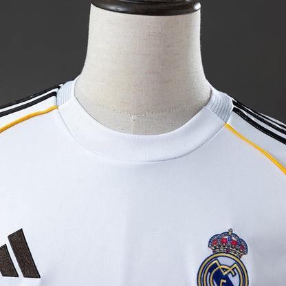 Real Madrid Jersey 25/26 Home Football Kit Long Sleeves