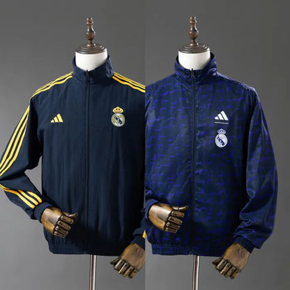 Real Madrid Windbreaker 2025/26 Reversible Football Kit