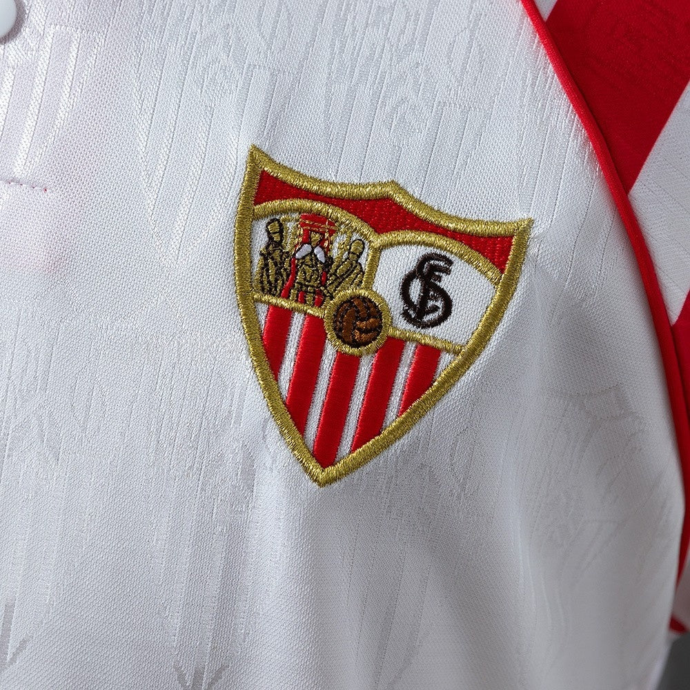 Sevilla Jersey 1992-93 Home Retro Football Kit