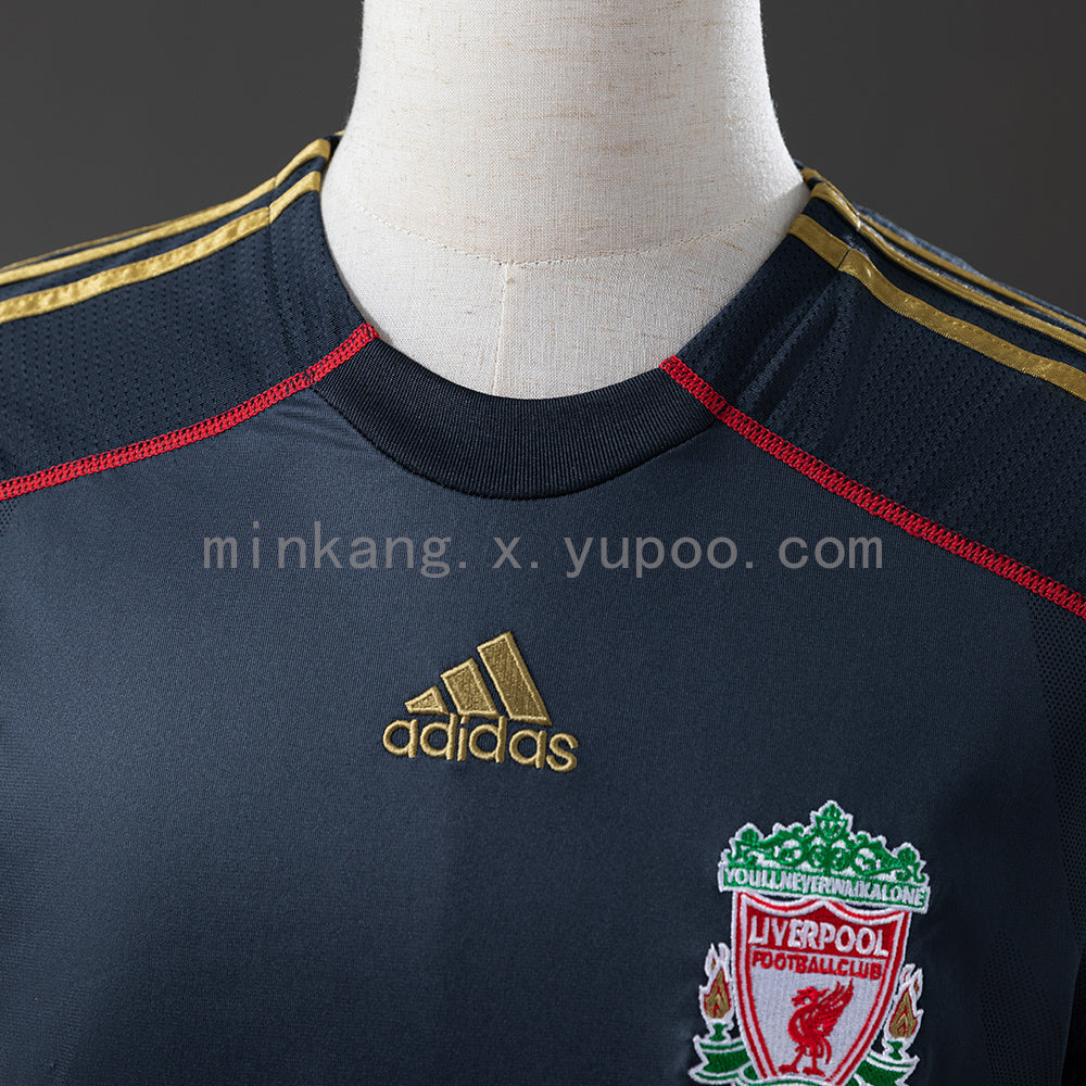Liverpool Jersey 2009-10 Away Retro Football Kit