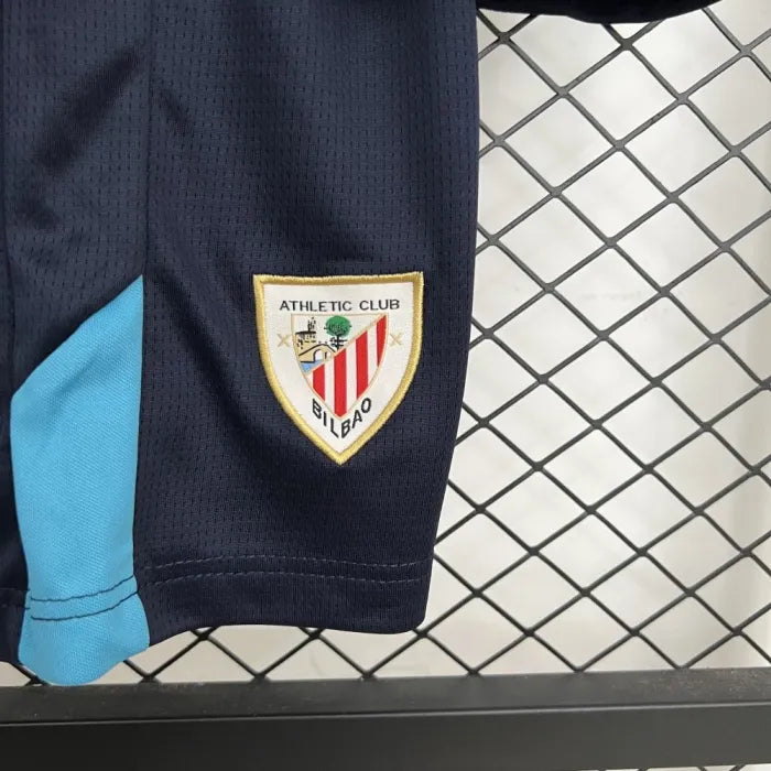 Kids Athletic Bilbao Jersey 25/26 Away Football Kit Soccer Jersey