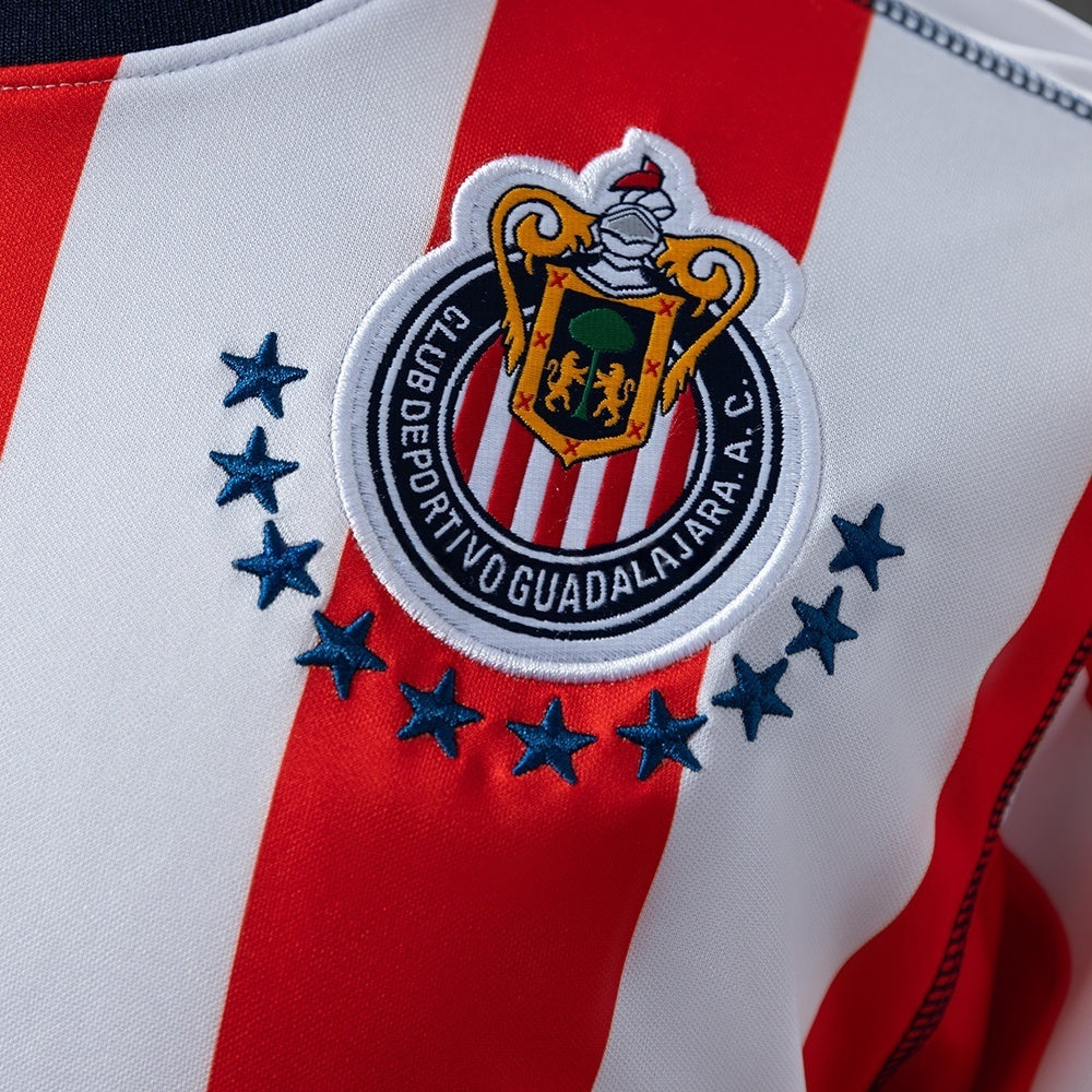 Retro Chivas Home Jersey 2002-2003 Long Sleeves Football Kit Soccer Shirt