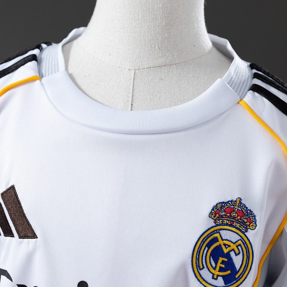 Kids Real Madrid Jersey 25/26 Home Football Kit