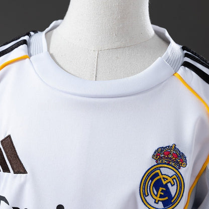 Kids Real Madrid Jersey 25/26 Home Football Kit
