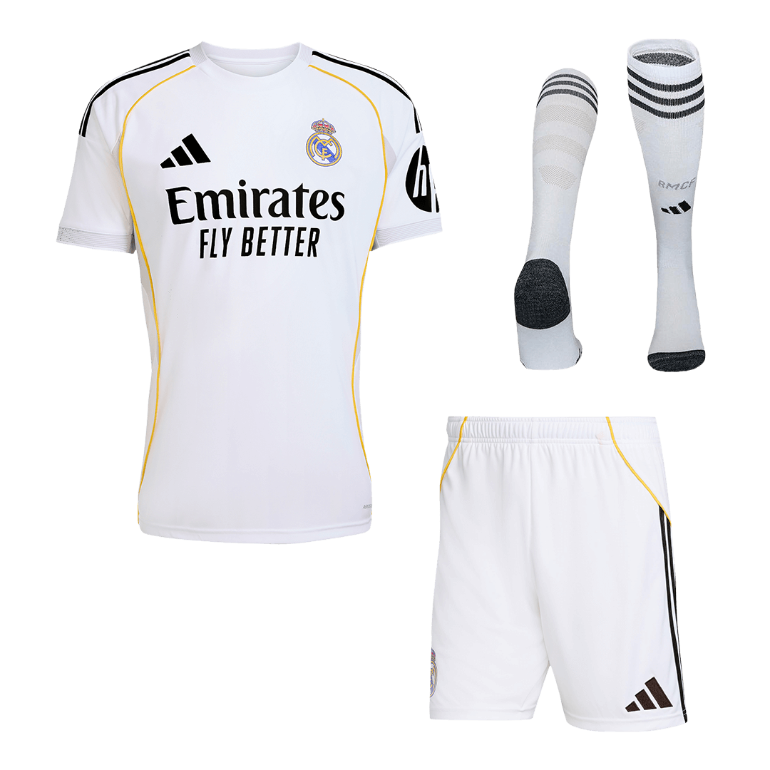Men's Real Madrid Home Full Kit 2025/26 [PREMIUM]