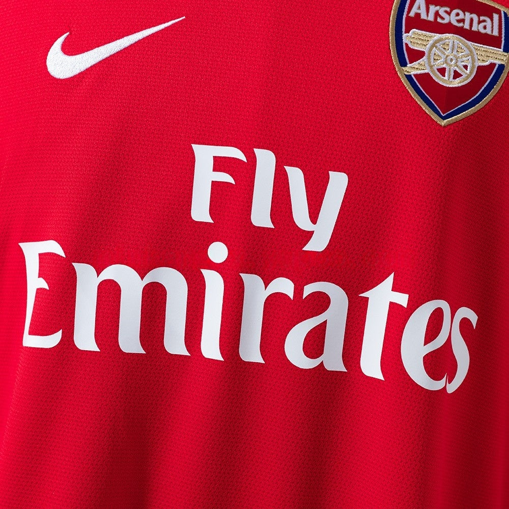 Arsenal Jersey 2012-14  Home Retro Football Kit Long Sleeves