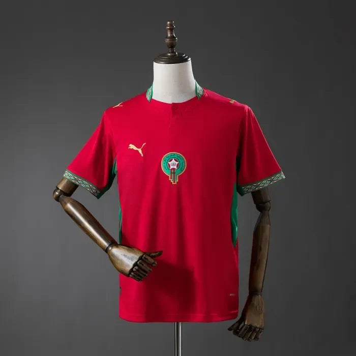 Morocco Home Jersey 2026 World Cup Football Kit Soccer Shirt