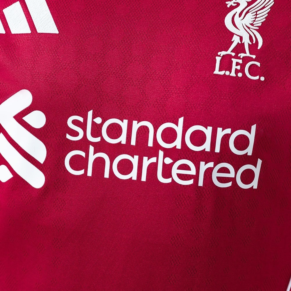 Liverpool Jersey 25/26 Home Football Kit Player Version