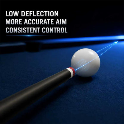 Transk T700 Low-Deflection Carbon Fiber Pool Cue Shaft – 4 Tip Size Options
