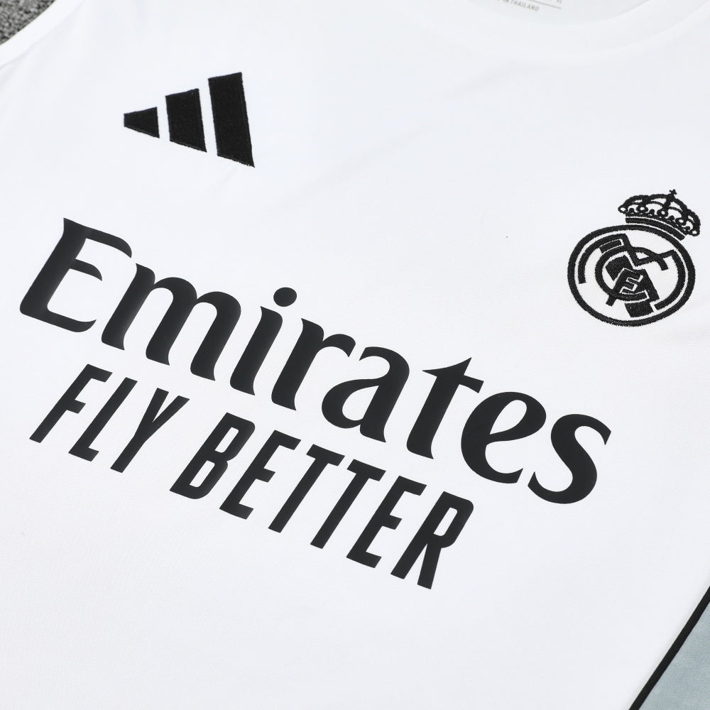 Real Madrid Vest Set Training Tracksuits 25/26 Football Kit Soccer Jersey