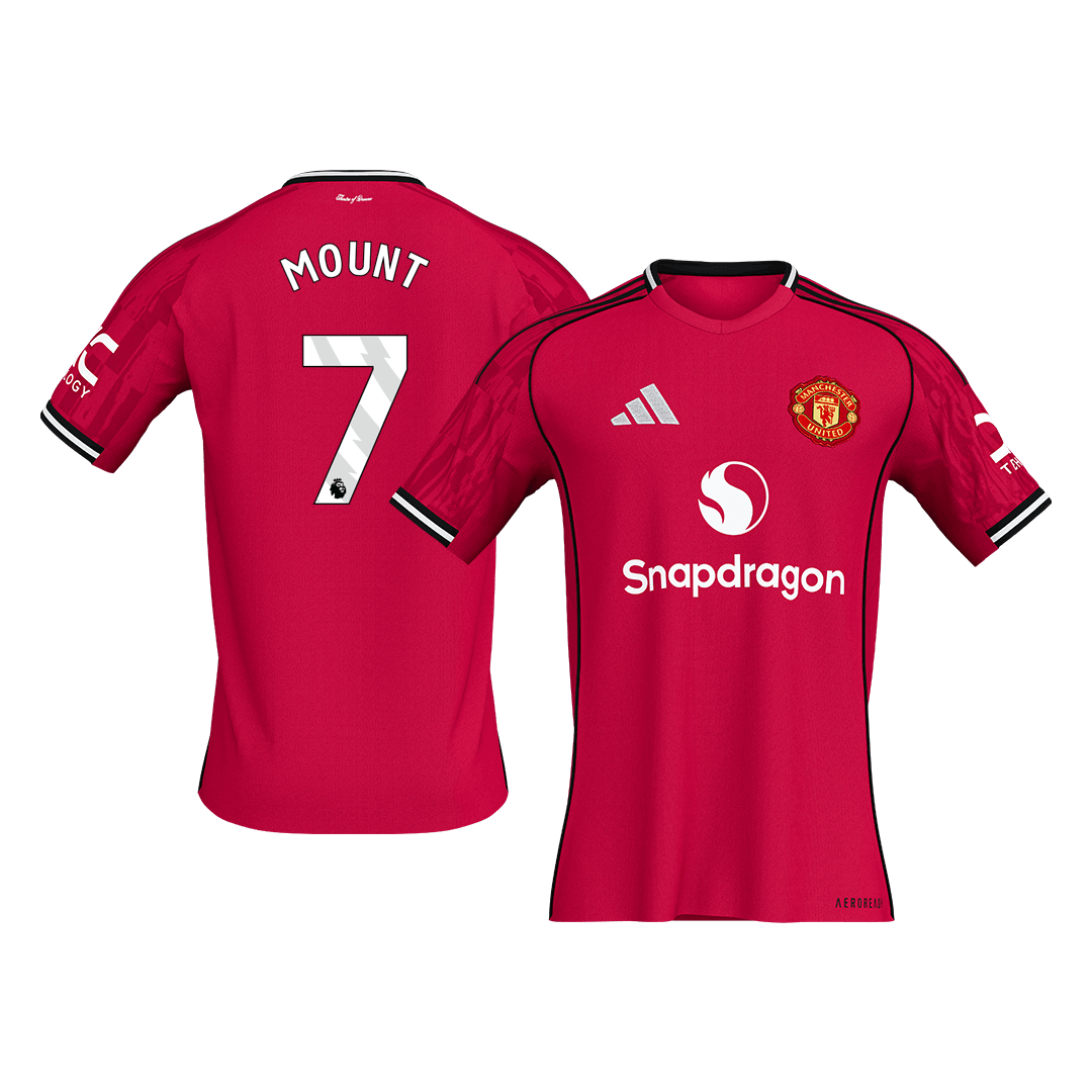 MOUNT #7 Mens Manchester United Home Jersey 2025/26 [PREMIUM]