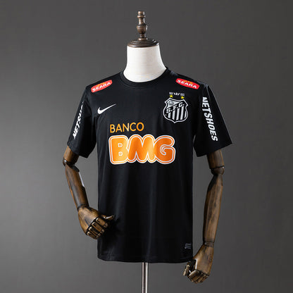 Santos Jersey 2012/13 Black Retro Football Kit