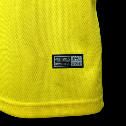 Brazil Home Jersey 2018 Retro Football Kit Soccer Shirt