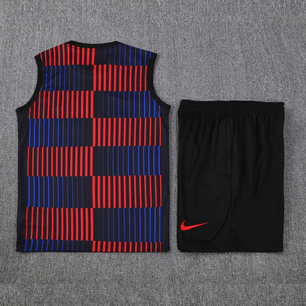 Barcelona Vest Set Training Tracksuits 25/26 Football Kit Soccer Jersey