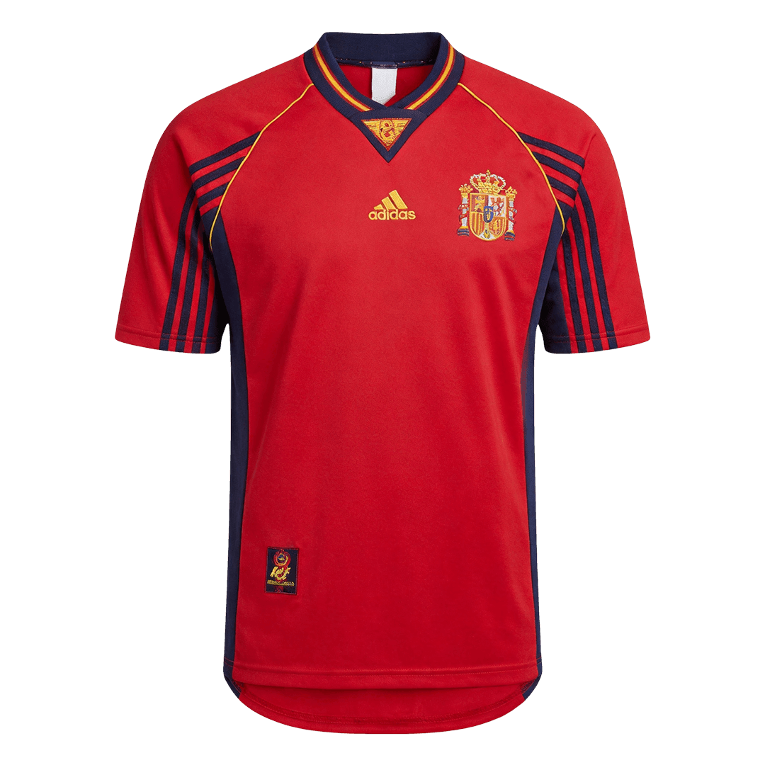 Retro 1998 Mens Spain Home Jersey