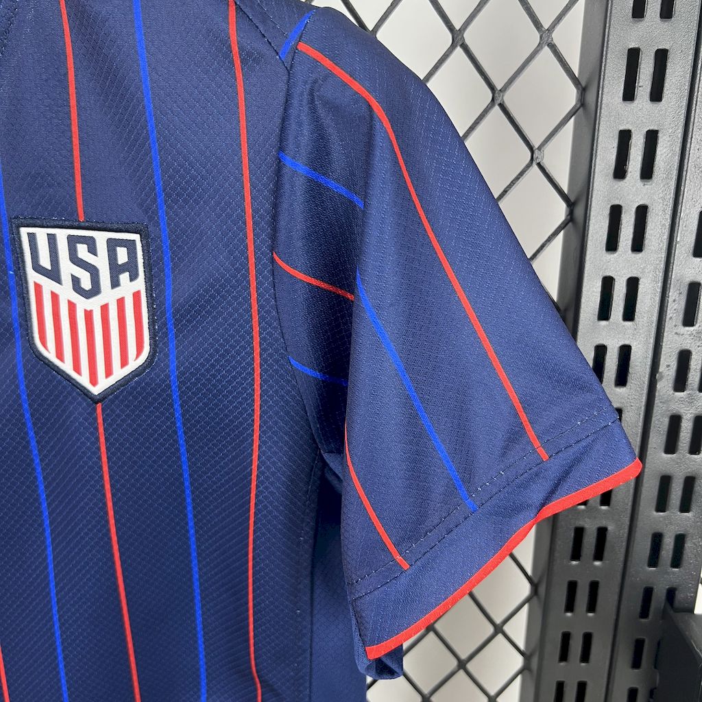 Kids USA Jersey 25/26 Away Football Kit Soccer Jersey