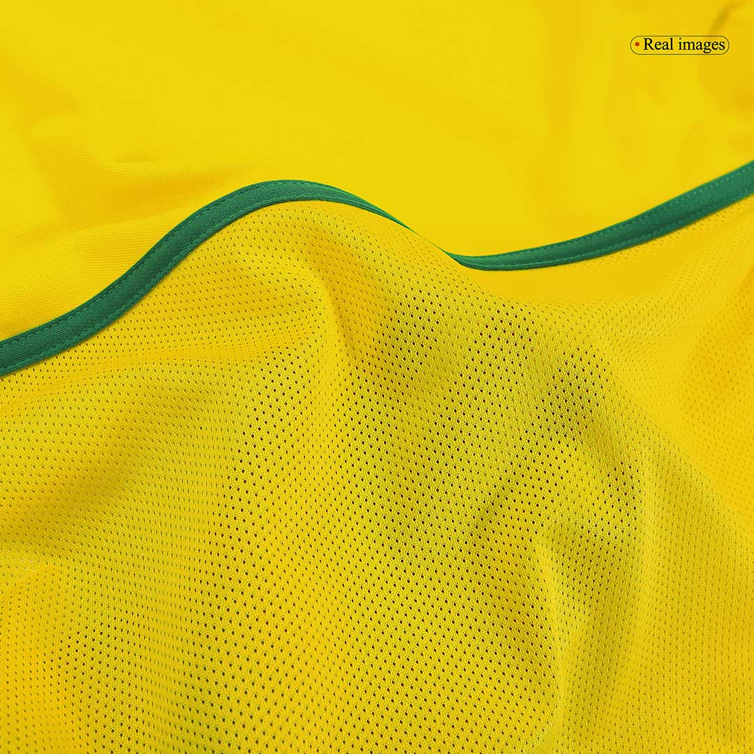 Retro RONALDO #9 2002/03 Mens Brazil Home Jersey