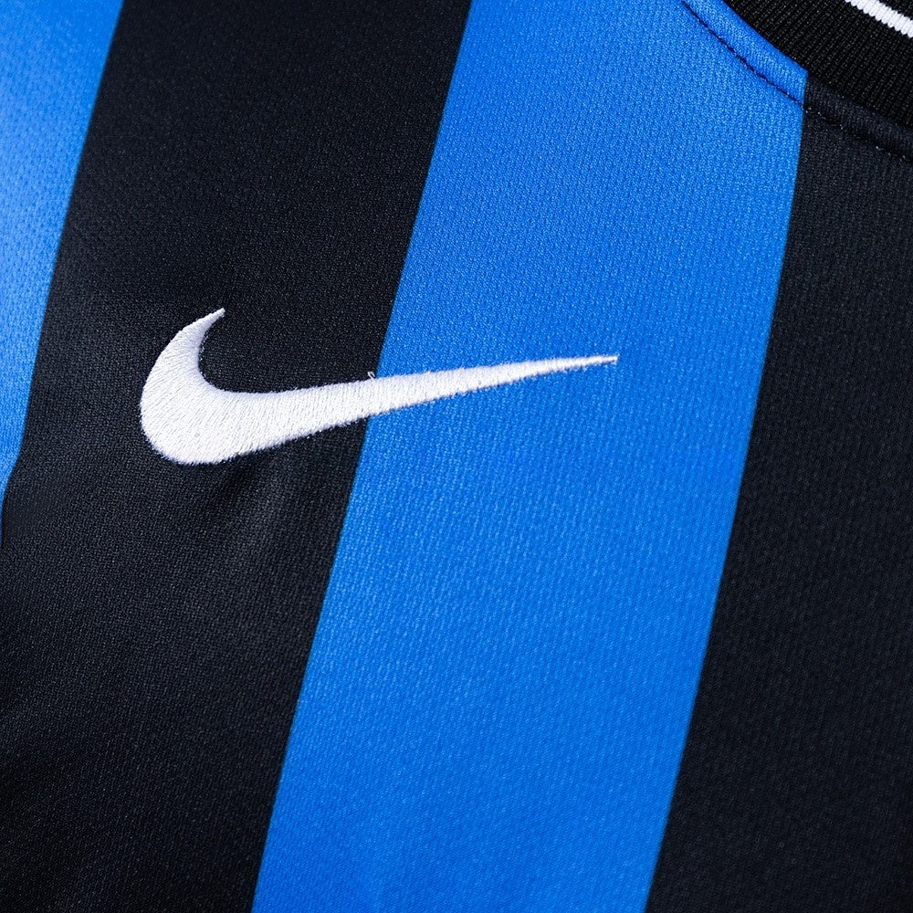 Inter Milan Jersey 2009-10 Home Retro Football Kit Long Sleeves