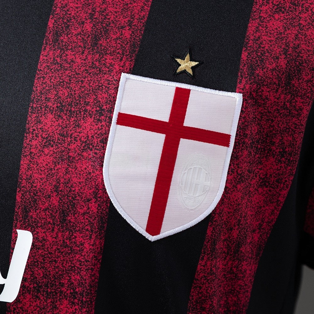 AC Milan Jersey 2015-16 Home Retro Football Kit