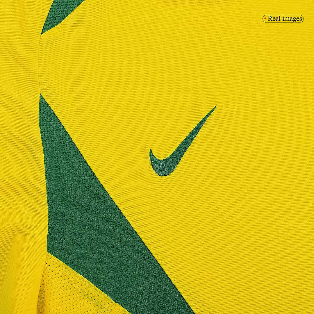 Retro CAFU #2 2002/03 Mens Brazil Home Jersey