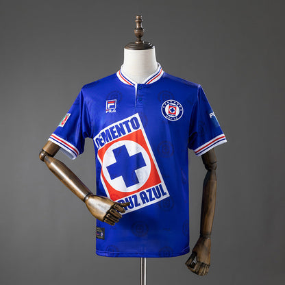 Retro Cruz Azul Home Jersey 1998 Football Kit Soccer Shirt