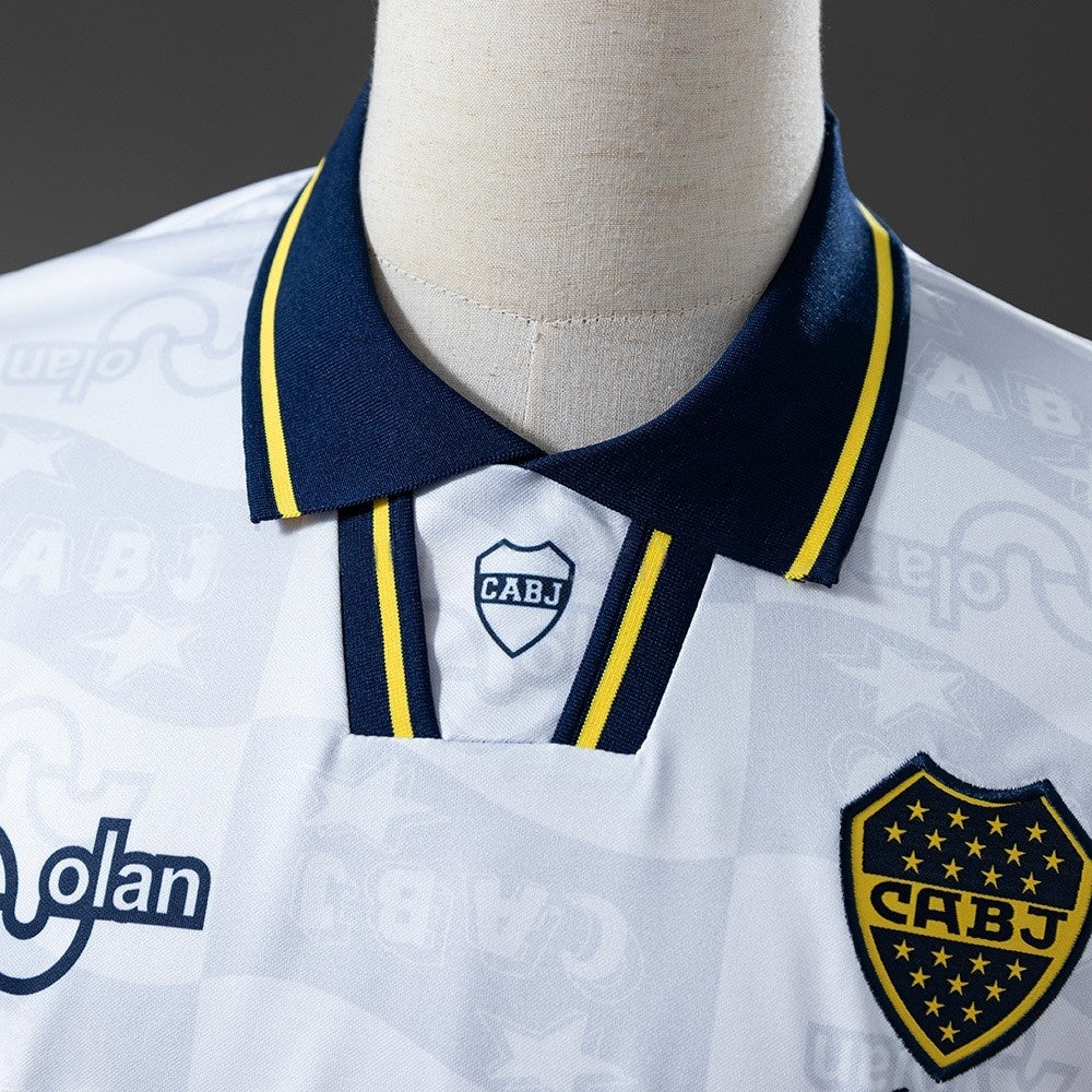 Boca Junios Jersey 1992-96 Away Retro Football Kit