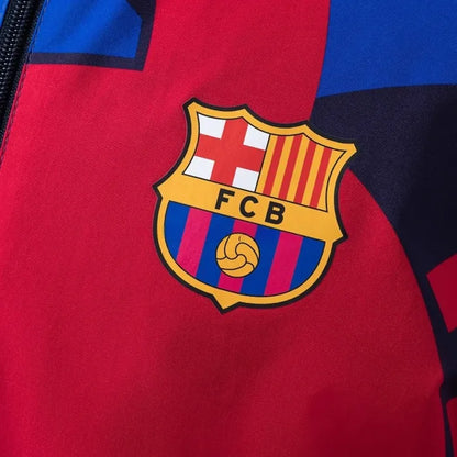 Barcelona Windbreaker 2025/26 Reversible Football Kit
