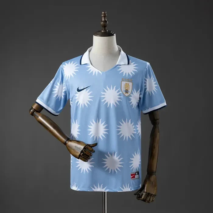 Uruguay Blue Jersey 2026 World Cup Special Football Kit Soccer Shirt