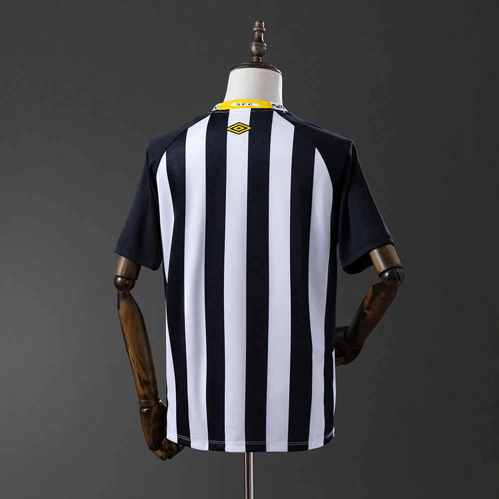 Santos Jersey 25/26 Away Football Kit Fans Version