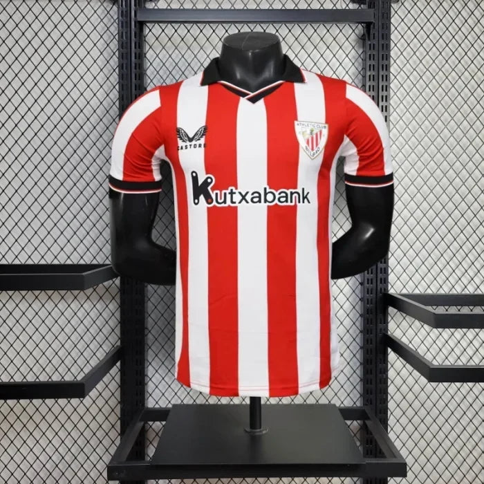 Player Version Athletic Bilbao Jersey 25/26 Home Football Kit Soccer Jersey