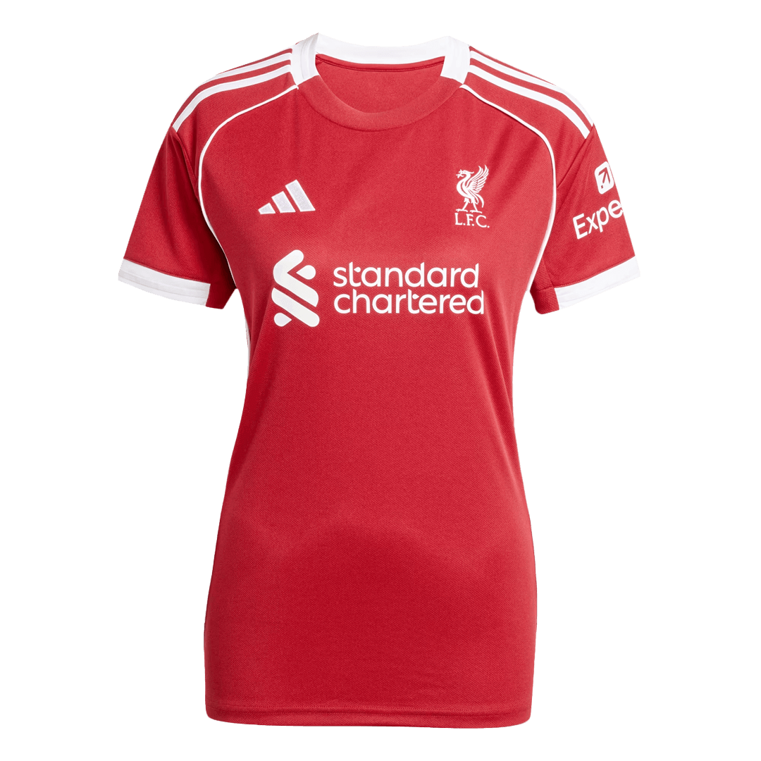 Womens Liverpool Home Jersey 2025/26