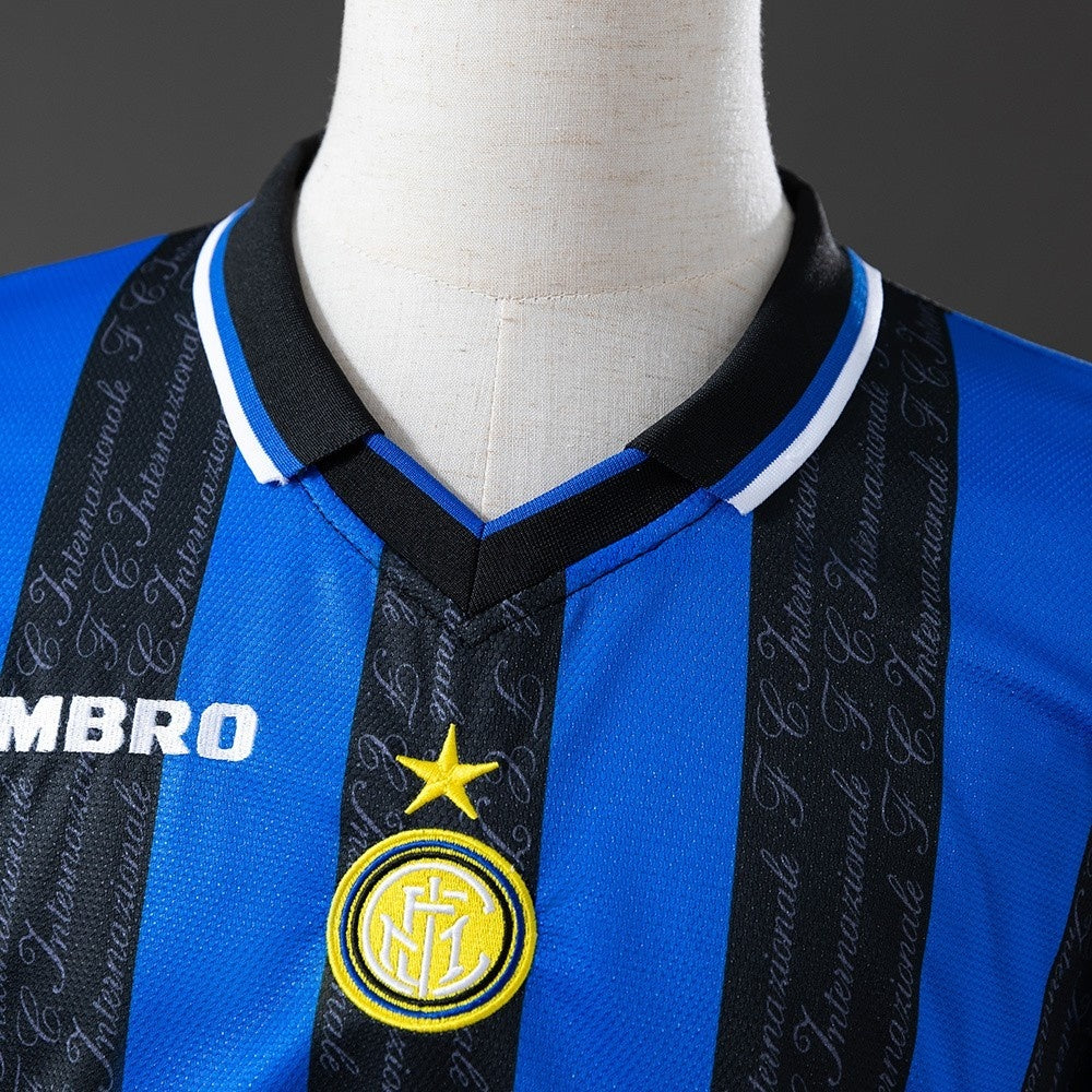 Inter Milan Jersey 1997/98 Home Retro Football Kit