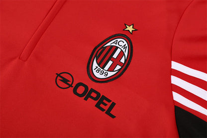 Retro AC Milan Training Tracksuits 2003-04 Football Kit Soccer Jersey