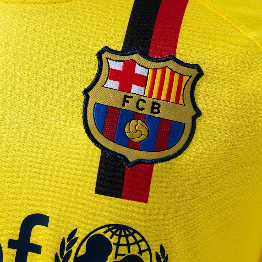 Barcelona Jersey 2008-09 Away Retro Football Kit Long Sleeves