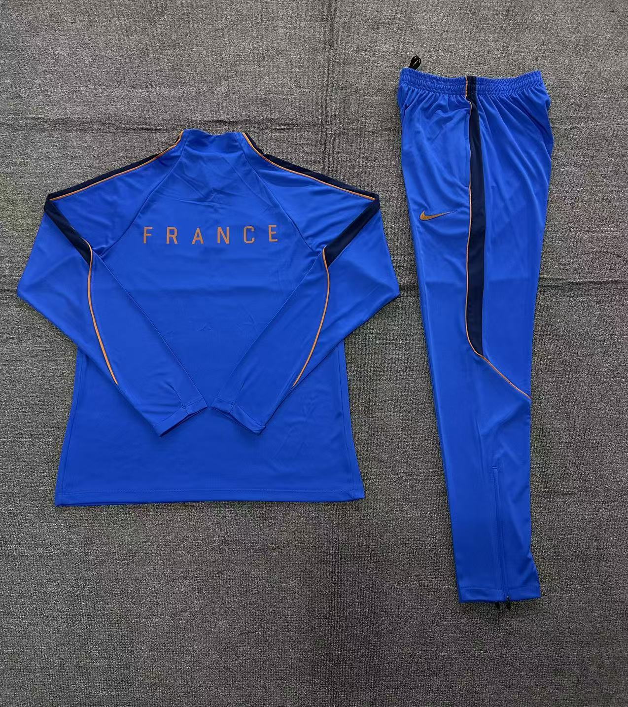 Kids France Training Tracksuits 2026 Football Kit Soccer Jersey