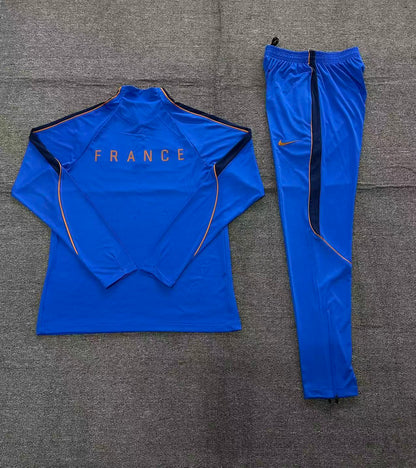 Kids France Training Tracksuits 2026 Football Kit Soccer Jersey