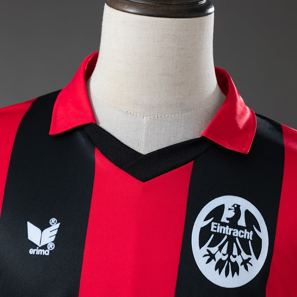 Frankfurt Home Jersey 1983-1984 Retro Long Sleeves Football Kit Soccer Shirt