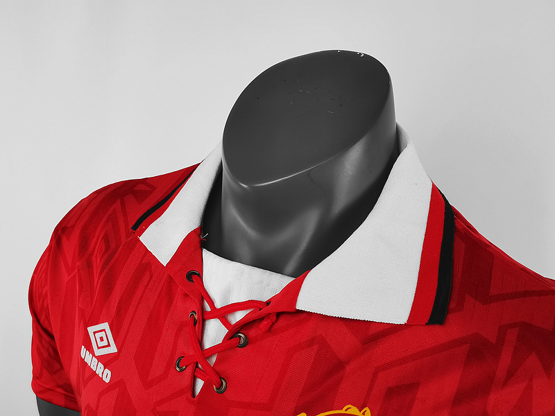 Manchester United Retro Jersey 1992/94 Home Football Jersey Soccer Shirt