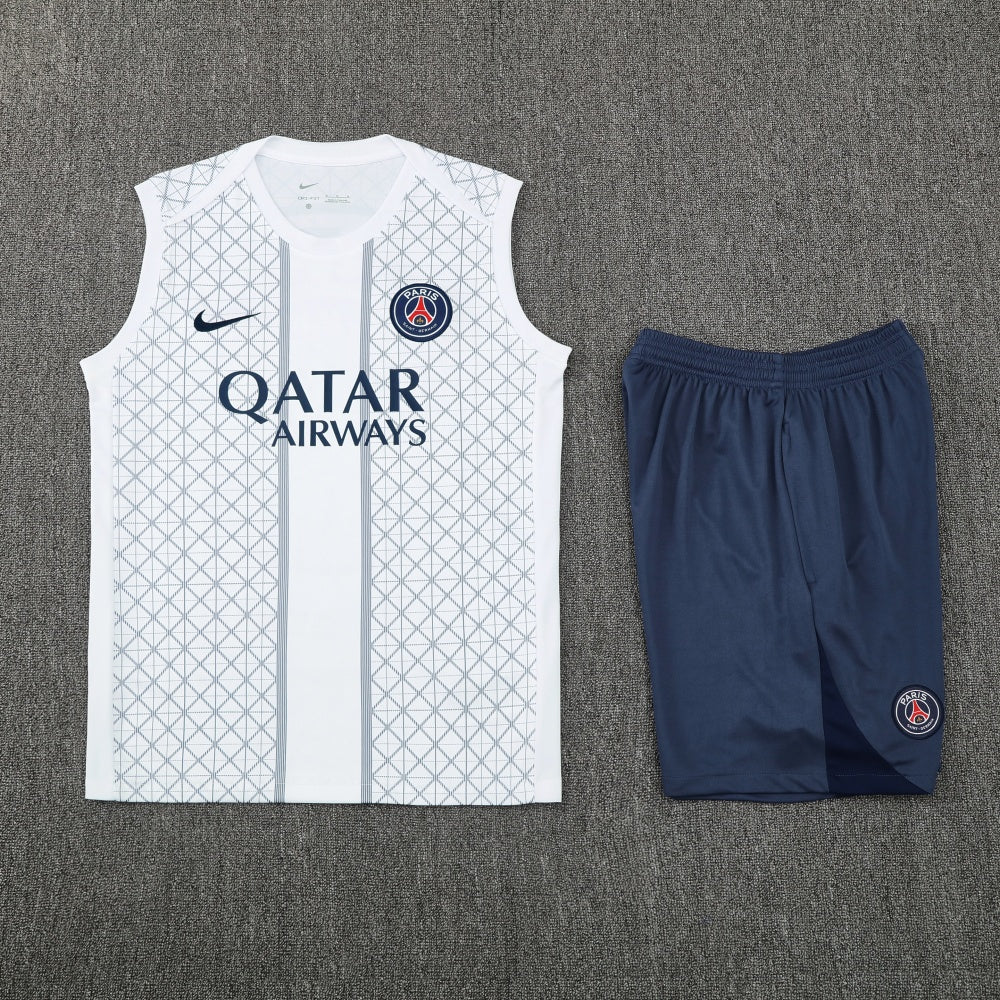PSG Vest Set Training Tracksuits 25/26 Football Kit Soccer Jersey