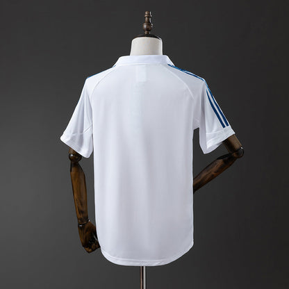 Real Madrid Jersey 2001-02 Retro Home Football Kit