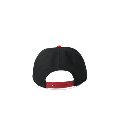 New Era Arizona Diamondbacks Archive Multi Logo 9FIFTY Snapback Hat - BLACK/ RED