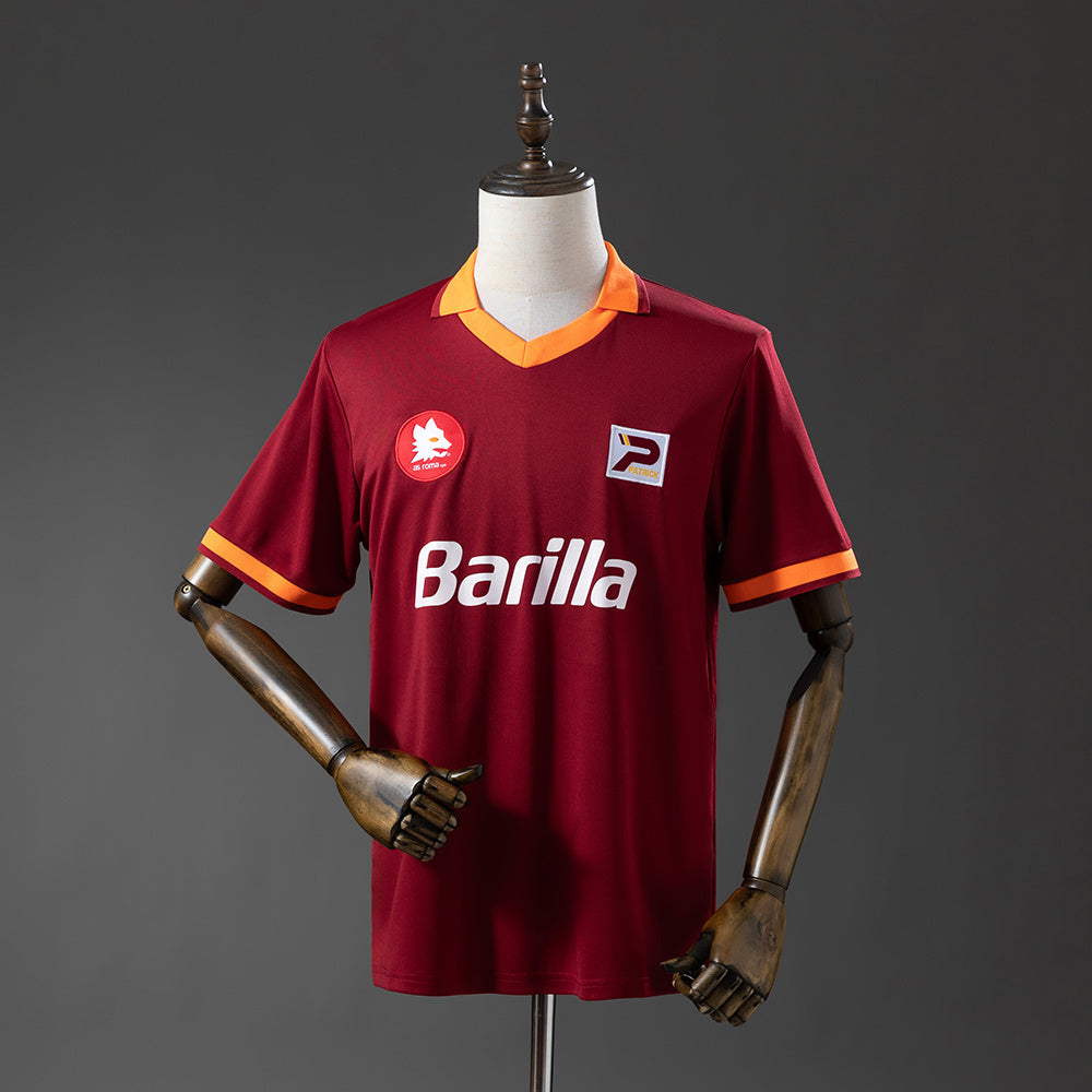 Rome Jersey 1982-83 Home Retro Football Kit