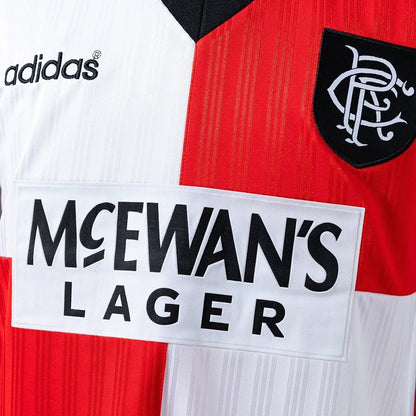 Rangers Jersey 1995-96 Away Retro Football Kit