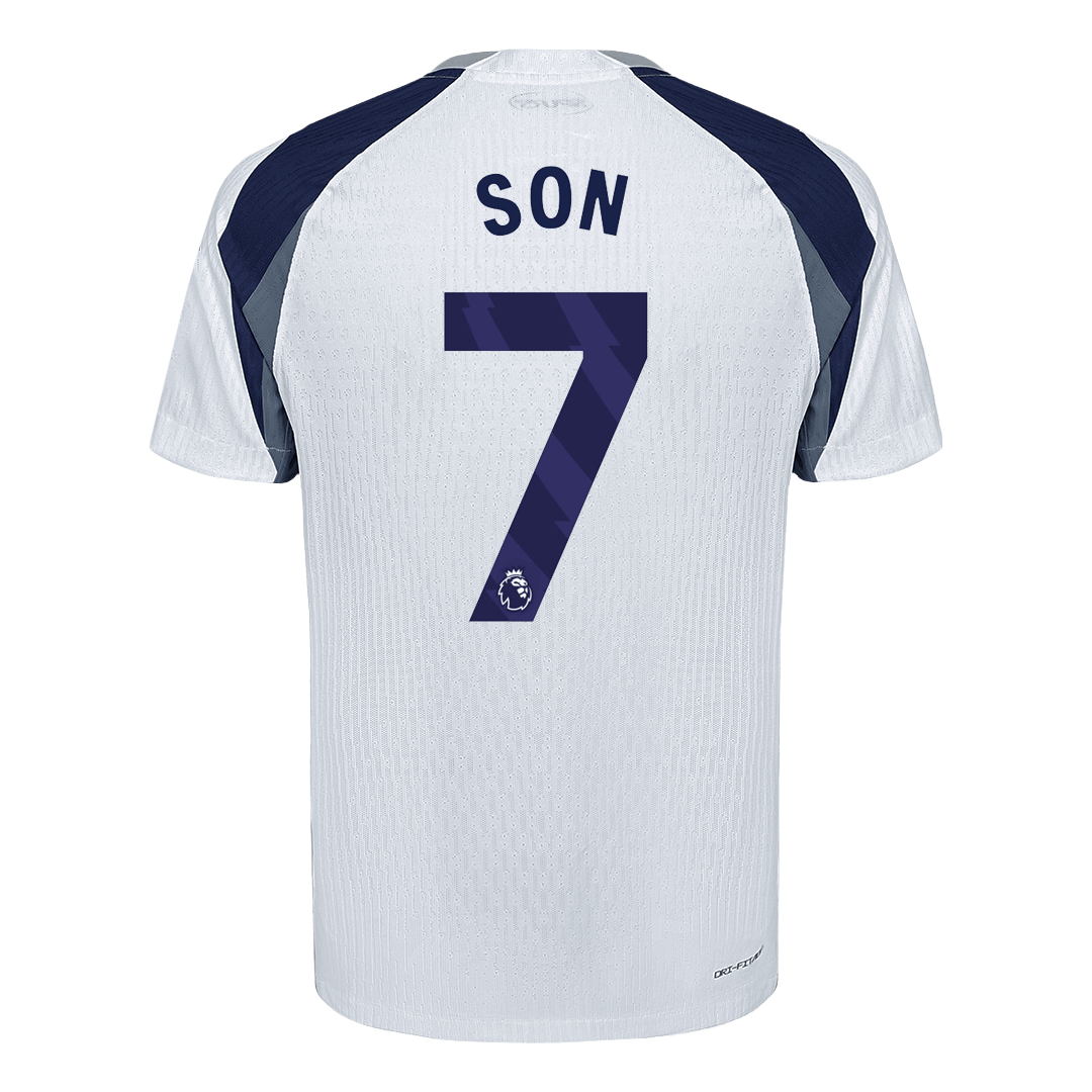 SON #7 Mens Tottenham Hotspur Home Jersey 2025/26 - Player Version (Slim Fit)