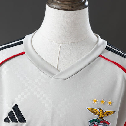 Kids Benfica Jersey 25/26 Away Football Kit