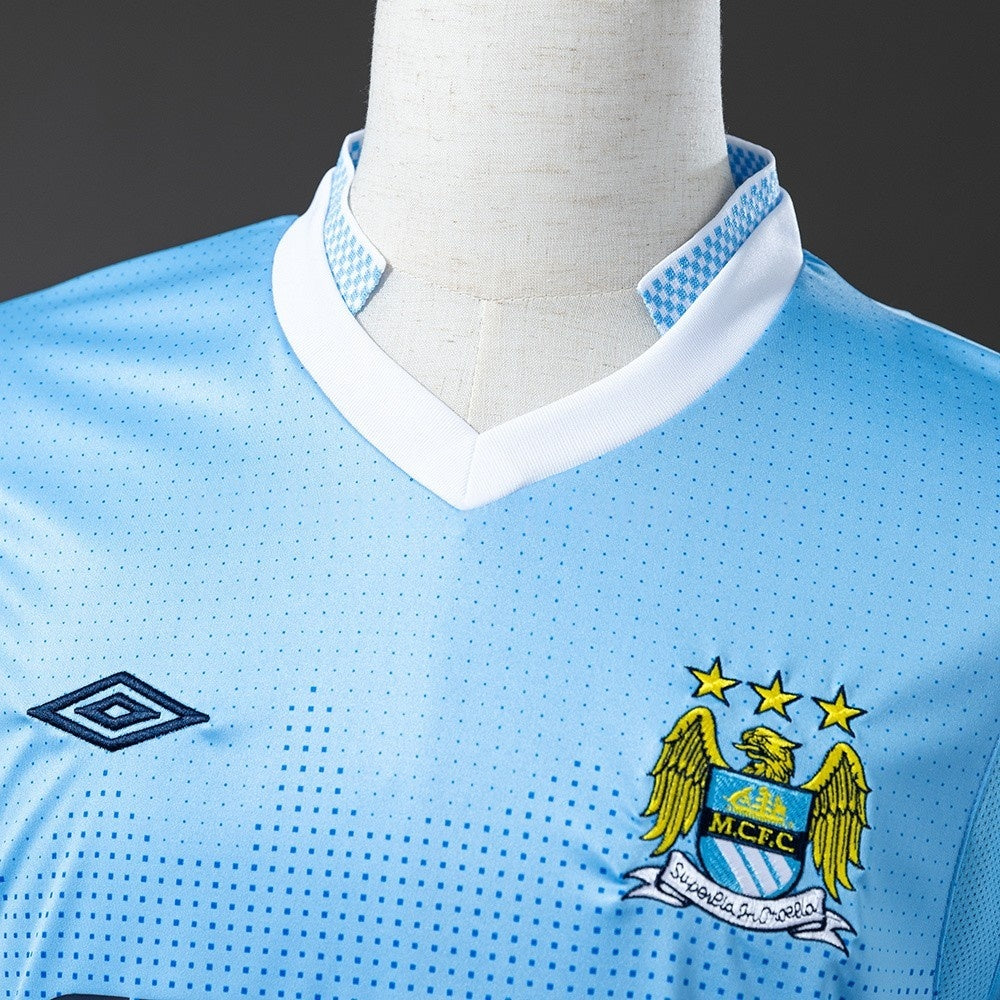 Manchester City Jersey 2011/12 Home Retro Football Kit